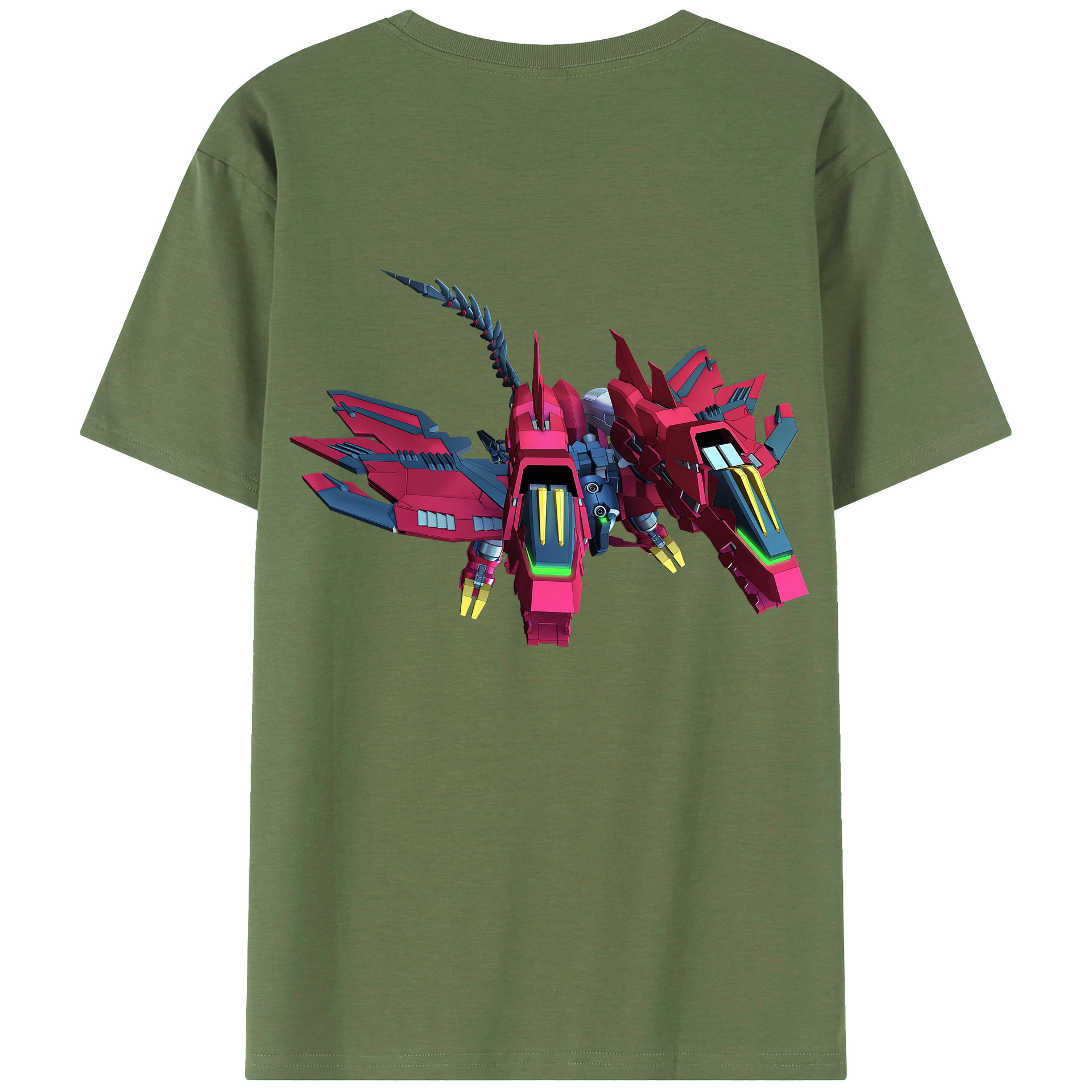 （画像用） 機動戦士ガンダム Mobile Suit Gundam 綿100％ メンズ半袖Tシャツ（バックプリント） 通気性